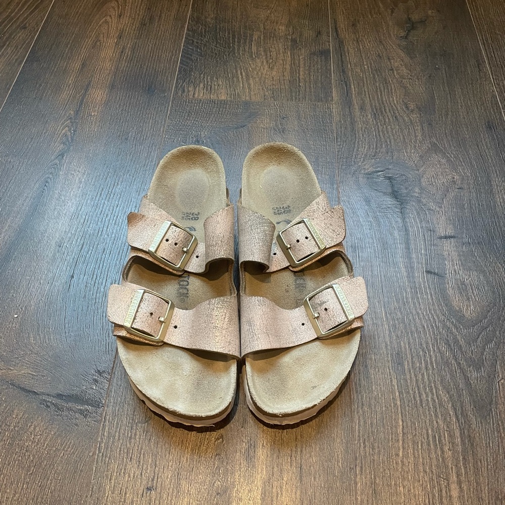 Lightpink/Metallic Birkenstock’s